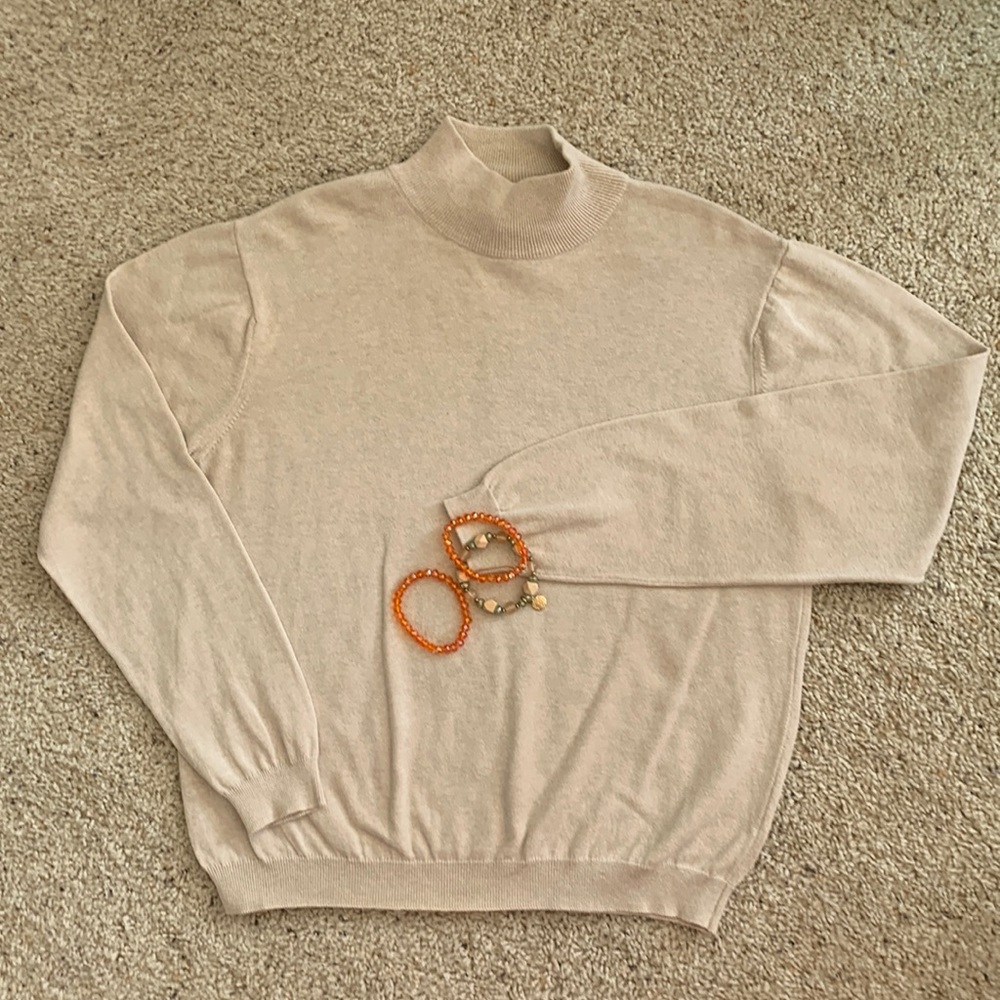 Talbots Mock Turtleneck Sweater